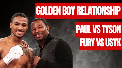 Shane Mosley Jr. on Relationship with Golden Boy and Tyson vs Paul / Fury vs Usyk