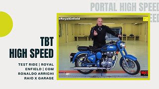 TEST RIDE | ROYAL ENFIELD | RONALDO ARRIGHI | PROGRAMA RAIO X GARAGE | TBT HIGH SPEED