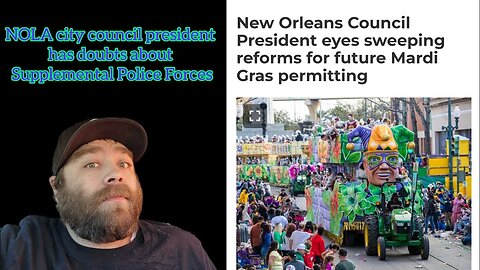 Mardi Gras Police Force In Doubt By City Council President