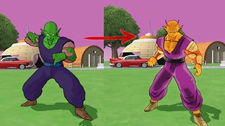 Piccolo - All Forms, Special Attacks and Costumes in DBZ Budokai Tenkaichi 4