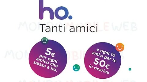 Guadagnare online ho mobile 50 euro