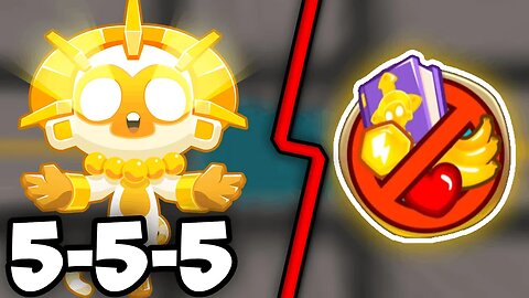 Can A 5-5-5 Super Monkey Beat CHIMPS in BTD6?
