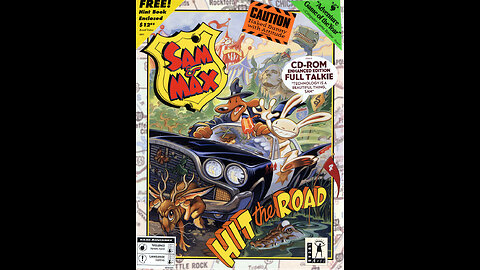 Sam & Max Hit the Road (1993, PC, Mac) Full Playthrough
