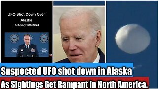 Suspected UFO Shot down in Alaska