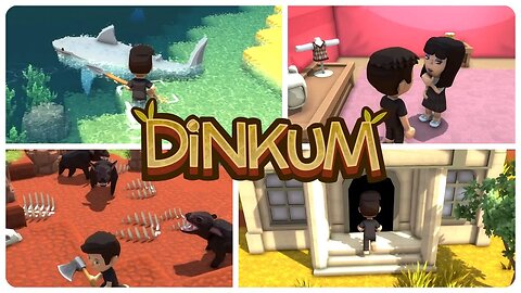 【Game Night】 Dinkum ｜ Part 3 - Pro Croc Fighter Funds Local Museum