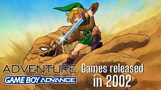 Adventure Games for Gameboy Advance in 2002