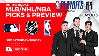 NHL/NBA/MLB Picks & Preview - LIVE