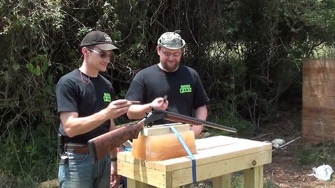 10 Gauge Slug in Ballistic Gel