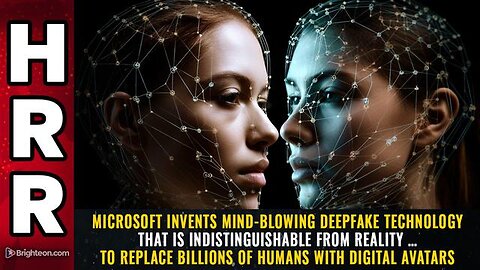 Microsoft invents mind-blowing deepfake technology that is indistinguishable from reality...