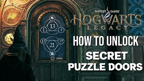 How To Open Secret Puzzle Doors in Hogwarts Legacy