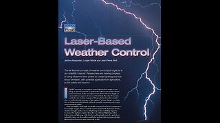 LASER BASED WEATHER MODIFICATION IN REAL TIME WEEKEND OF MAY 3-5, 2024