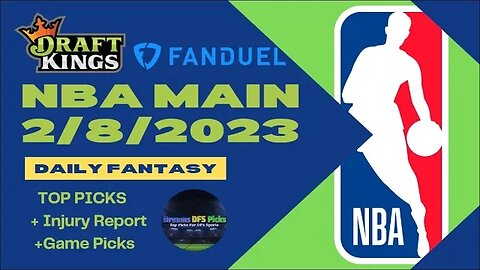 Dreams Top Picks NBA DFS Today Main Slate 2/8/23 Daily Fantasy Sports Strategy DraftKings FanDuel