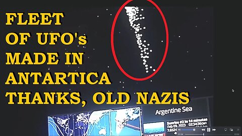 FLEET OF NAZI UFO's - HERE WE GO