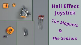 Magnets + Hall Effect Sensors + Joystick