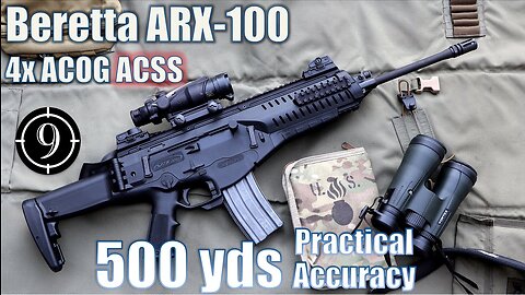 Beretta ARX100 (ARX160) + TA31 ACOG (ACSS Aurora) to 500yds: Practical Accuracy