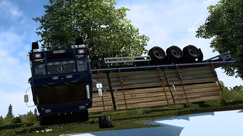 ETS2 Mercedes NG Old school cabover Don't drive Buzzed