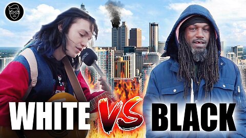 White vs. Black Residents React To ANTIFA Attack On Atlanta - These Answers Will SHOCK You