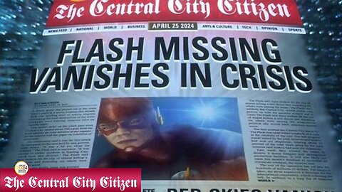 Flash Missing: Vanishes in Crisis | CCC Leaked Footage