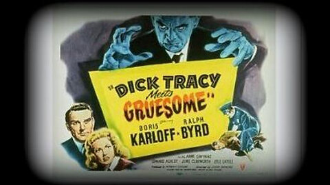 Dick Tracy Meets Gruesome 1947 | Classic Mystery Drama | Vintage Full Movies