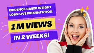 Evidence-Based Weight Loss: Live Presentation