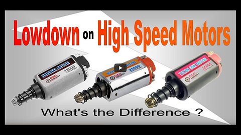 The Lowdown on High Speed Motors