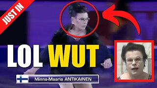 Finland Transgender Ice Skater NEEDS More Practice 🤡🤣