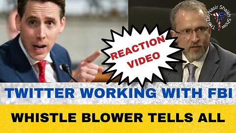 My REACTION VIDEO Josh Hawley Questions Ex-Twitter Employee Over Censoring Hunter Biden Laptop Story