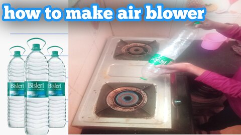 How to make air blower amazing video