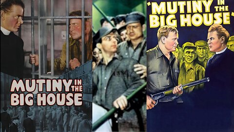 MUTINY IN THE BIG HOUSE (1939) Charles Bickford, Barton MacLane & Pat Moriarity | Crime, Drama | B&W