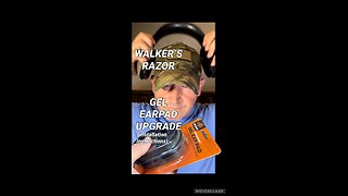 Walker’s Razor Gel Ear-pad Upgrade, how to install #walkers #hearingprotection