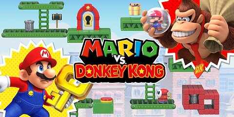 Father and Son Stream: Mario vs Donkey Kong - Nintendo Switch