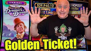 THE DELICIOUS DELIGHTS OF A WILLY WONKA JACKPOT!
