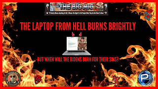 THE LAPTOP FROM HELL BURNS BRIGHTLY