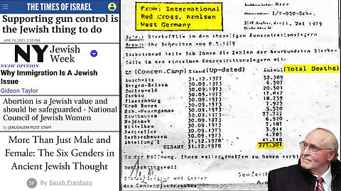 Ernst Zündel, interview with an Israeli journalist about lies regarding the Holocaust (1996) ✡️