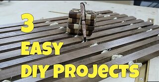 3 Easy DIY Projects You Can Make In One Day - Woodworking