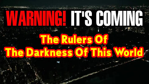 Boom: The Rulers Of The Darkness Of This World..
