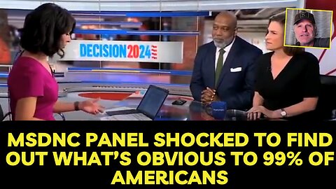MSDNC panel shocked to find out what’s obvious to 99% of Americans