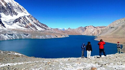 Country of the highest mountain in the world / scenic relaxation film NEPAL