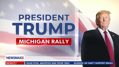 REPLAY: President Donald Trump campaign rally in Freeland, Michigan | NEWSMAX2