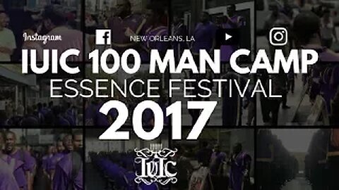 The Israelites: Essence Fest 100 man Camp 2017