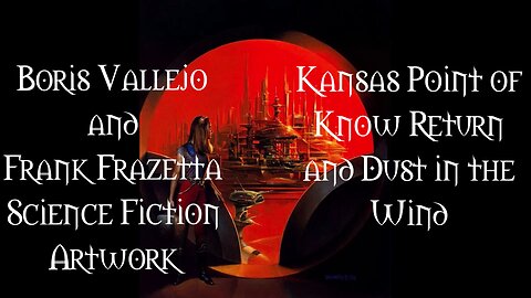 Boris Vallejo and Frank Frazetta in Kansas Science Fiction