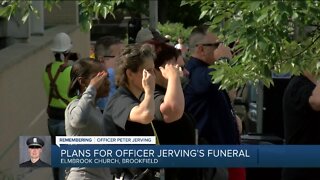 Here's what you can expect Monday for fallen Officer Peter Jerving's funeral