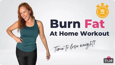 10 Minute Home Workout to LOSE WEIGHT (Burn Calories!)