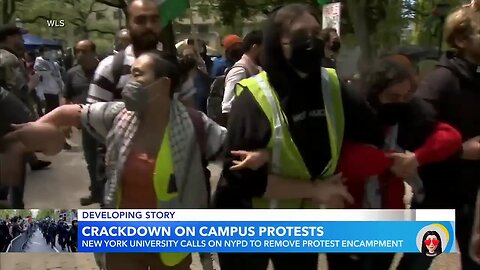 The latest on campus protests crackdowns