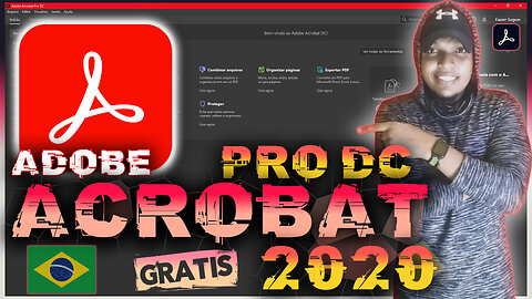 Como Baixar e Instalar Adobe Acrobat Pro DC Em Português Br (Permanente) Link Direto Sem Encurtador!