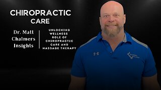 Dr Chalmers Path to Pro - Chiropractic and Massage