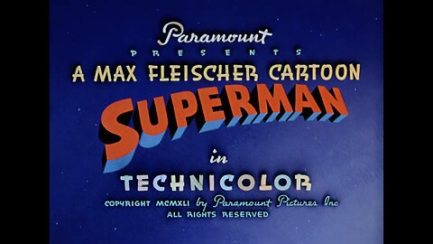 Max Fleischer's Superman [1941]