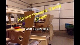 Progress on the Skiff Build, Easter Message 2021: Flats Skiff Boat Build - April 2021