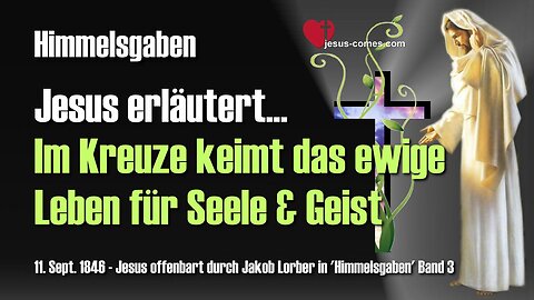 Im Kreuz keimt das ewige Leben für Seele und Geist... Jesus erklärt ❤️ Himmelsgaben durch Jakob Lorber