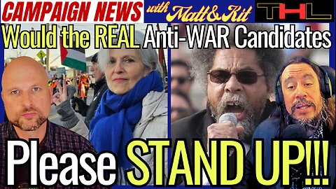 Campaign News Update with Matt & Kit | Which Candidates are REALLY Anti-War?